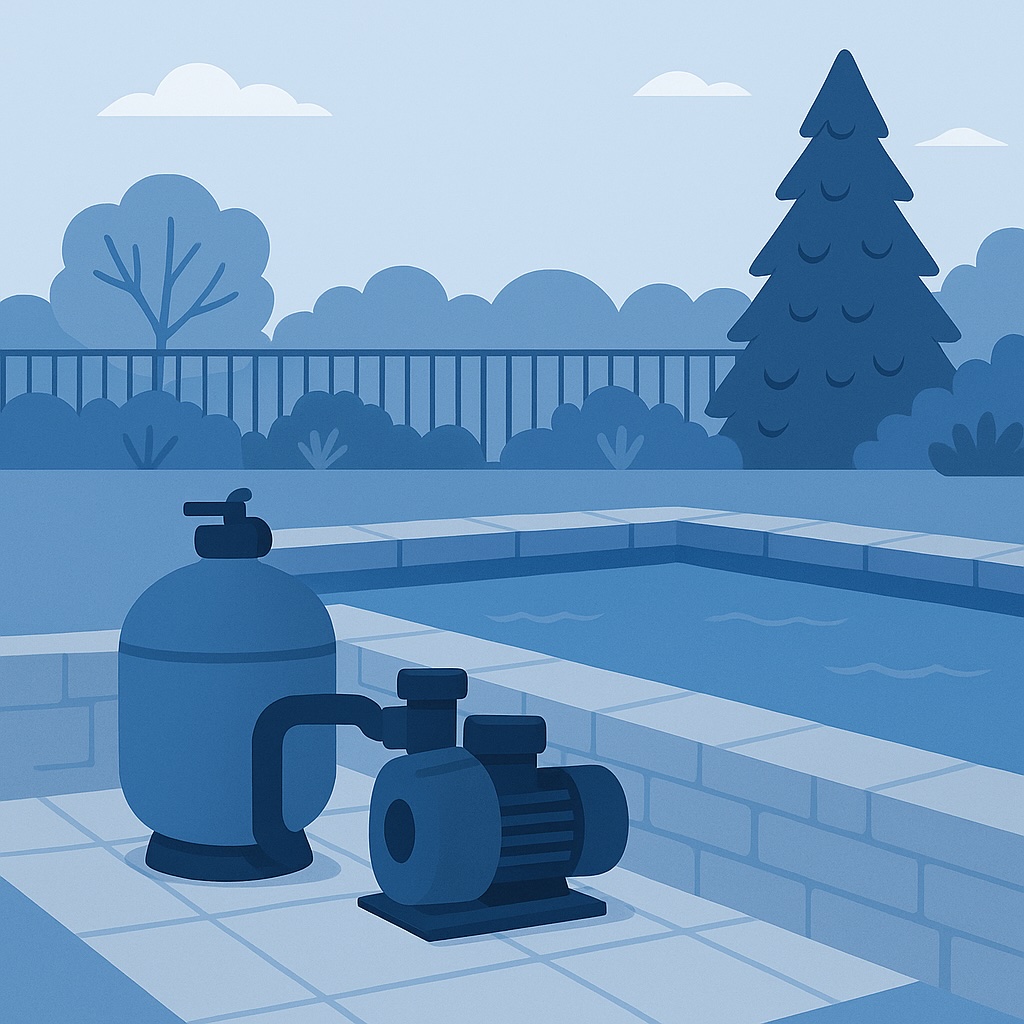 Pool Service - Equipment Illustration